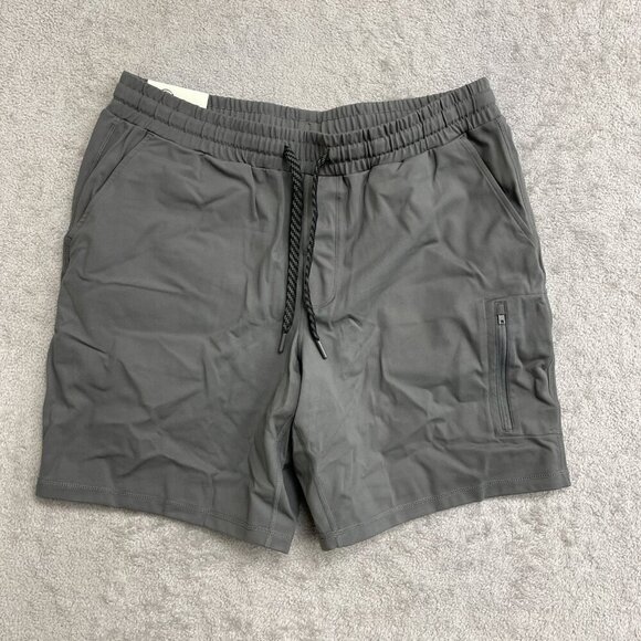 NEW Mondetta Outdoor Project Men's L Gray Active Shorts Cargo - Picture 2 of 8